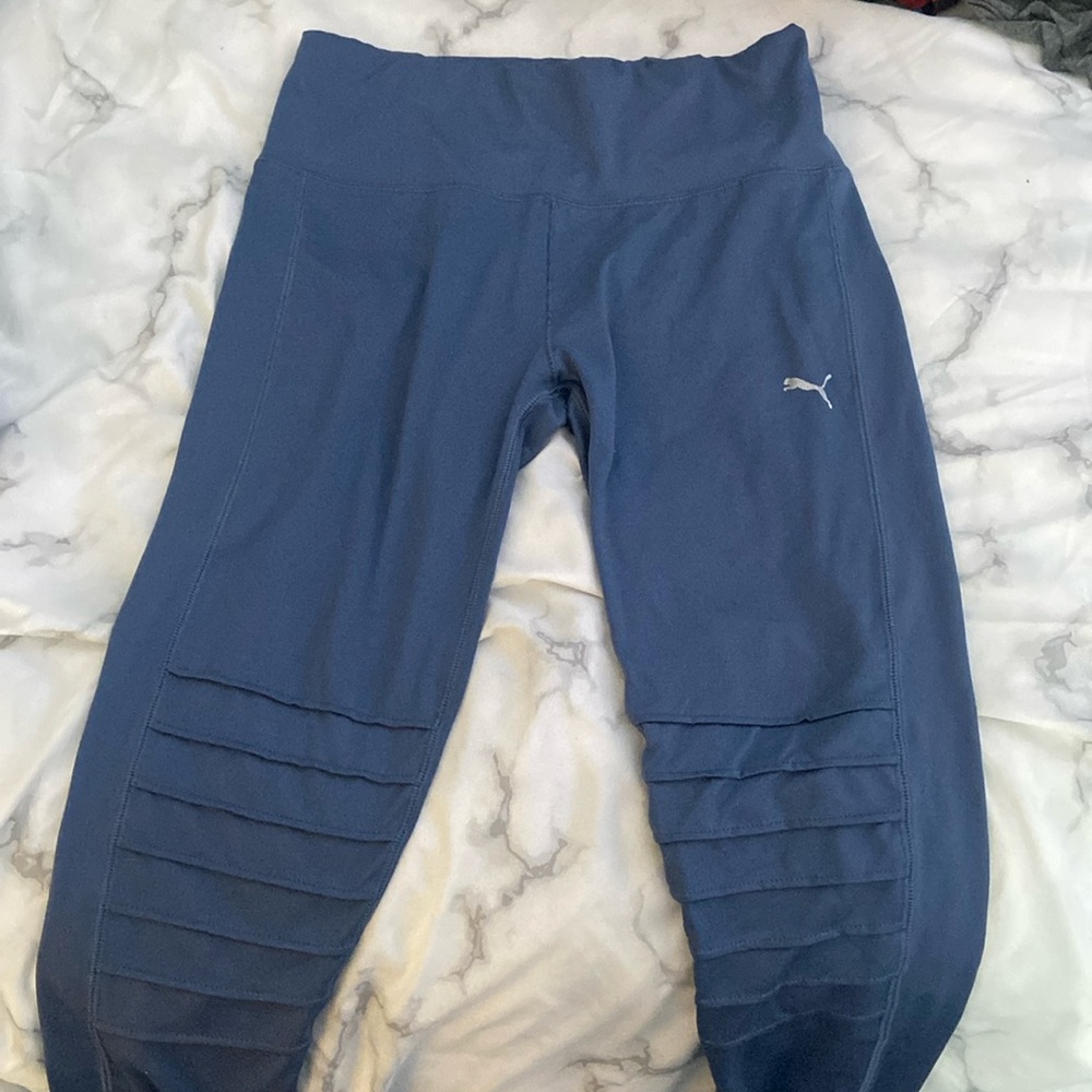 Blue puma leggings